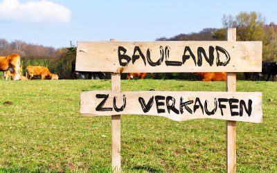 Immer weniger Bauland verkauft